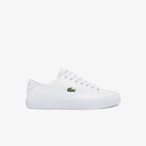 Lacoste Gripshot δερματινα ασπρα ασπρα | ZG7169283