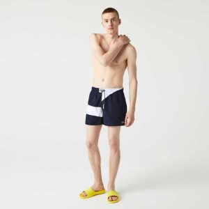 Lacoste Heritage σταμπεσ Patch Light σκουρο μπλε μπλε ασπρα | MR6532470