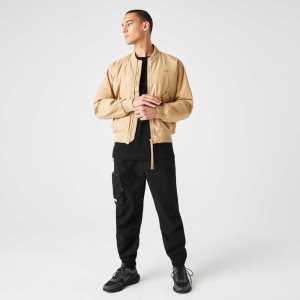 Lacoste Insulated Με Επένδυση Bomber Μπεζ | JP7019823