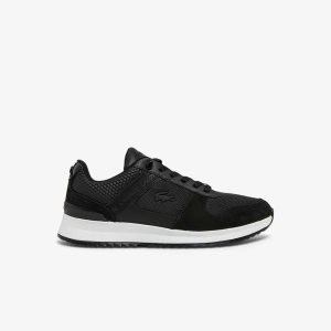 Lacoste Joggeur 2.0 δερματινα μαυρα μαυρα | FJ7381596