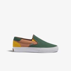 Lacoste Jump Serve Colorblock Slip-On πρασινο καφε | VP0659384