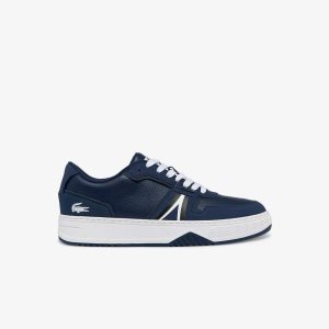 Lacoste L001 δερματινα Color-Pop μπλε ασπρα | YC5971384