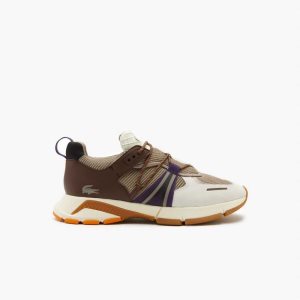 Lacoste L003 Colorblock ασπρα γκρι | YB2054379