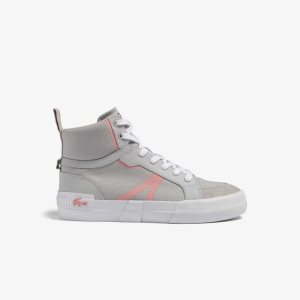 Lacoste L004 Mid ανοιχτο γκρι ροζ | FN7029516