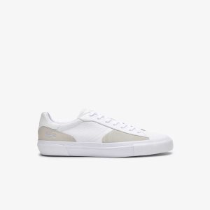 Lacoste L006 δερματινα ασπρα ασπρα | UQ5248607