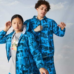 Lacoste LIVE Polaroid Collaboration μπλε μαυρα | GW0581264