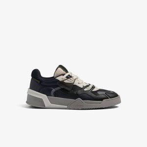 Lacoste LT125 δερματινα μαυρα μπλε | MB7180632