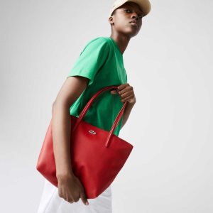 Lacoste L.12.12 Concept Small Zip Tote κοκκινα | QH0326914