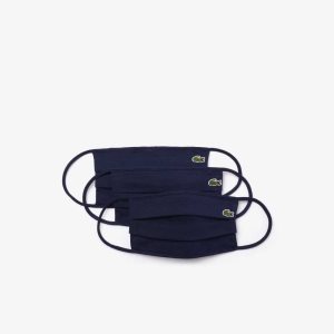 Lacoste L.12.12 Face Masks 3-Pack σκουρο μπλε μπλε | OK0936815