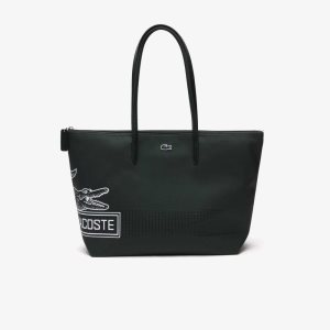 Lacoste L.12.12 Large Contrast Print Tote Πολύχρωμο | BH2154698