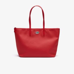 Lacoste Large Colored Crocodiles καμβα Shopper Πολύχρωμο | PU6392418