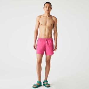 Lacoste Light Quick-Dry Swim ροζ πρασινο | KW7315849