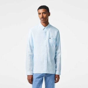 Lacoste Linen ανοιχτο μπλε | BA3895702