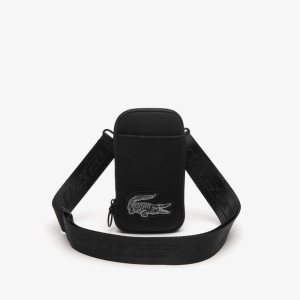 Lacoste Logo λουρακια Smartphone Holder μαυρα | NT2079834