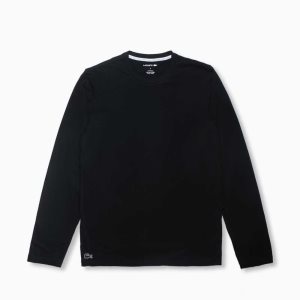 Lacoste Long Sleeve Lounge μαυρα | KU7408193