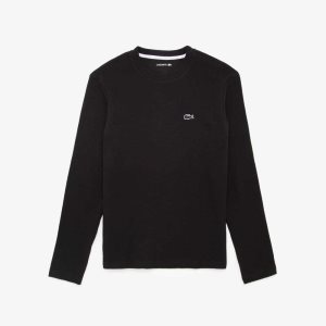 Lacoste Long Sleeve Lounge μαυρα | RY6739482