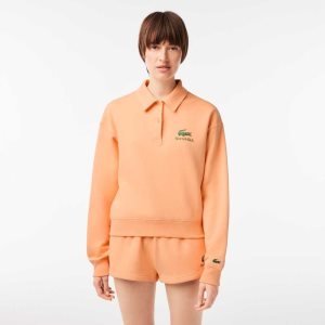 Lacoste Long Sleeve x αθλητικα & Rich ανοιχτο πορτοκαλι | GD7564280