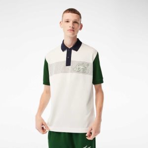 Lacoste Loose Fit Organic βαμβακερα Πολύχρωμο | CE9168035