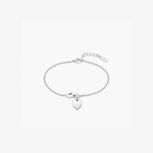 Lacoste Love My Croc Bracelet ασημι | QK7135946
