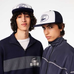 Lacoste Mesh And Neoprene σκουρο μπλε μπλε ασπρα | AZ2419386