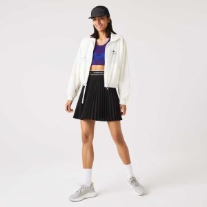 Lacoste Mesh επενδυση νάιλον ασπρα | GY7582341