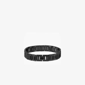 Lacoste Metropole Bracelet μαυρα γκρι | QI4906781