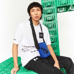 Lacoste Minecraft Print καμβα Vertical Crossover Πολύχρωμο | YK3167589