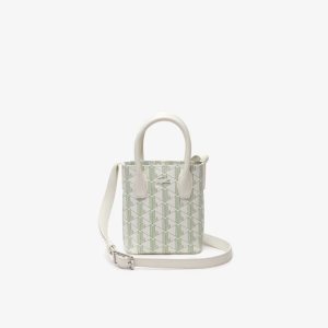 Lacoste Monogram Print Mini Satchel Πολύχρωμο | MB7695324