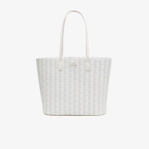 Lacoste Monogram Print Tote Πολύχρωμο | GY9602851