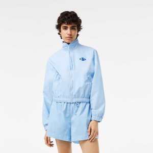 Lacoste Monogram Print tracking μπλε | XL6731492