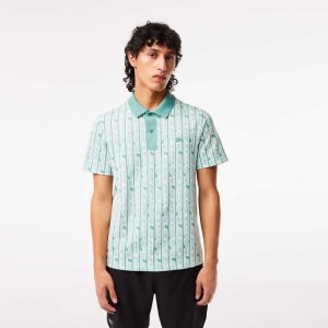 Lacoste Movement Two-Tone Printed πρασινο ανοιχτο πρασινο | RJ7164935