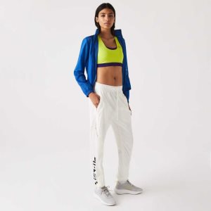 Lacoste Nautical Print Trackpants ασπρα | GU3542819