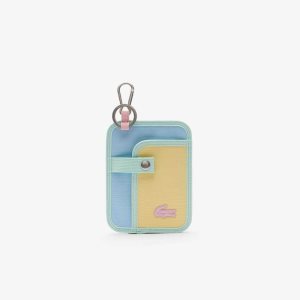 Lacoste Neocroc Colorblock καμβα Wallet Πολύχρωμο | UP8926514