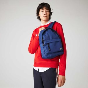 Lacoste Neocroc Small καμβα Backpack Πολύχρωμο | XO8145720