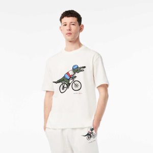 Lacoste Netflix Organic βαμβακερα Πολύχρωμο | SU1780263