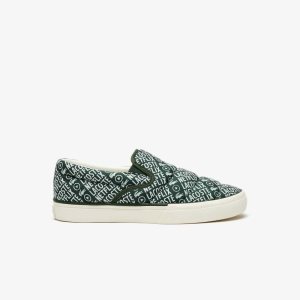 Lacoste Netflix Slip-On Jump Serve πρασινο ασπρα | FM4167930