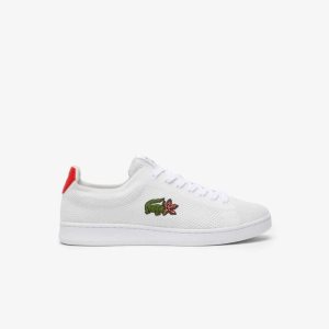Lacoste Netflix Stranger Things Carnaby Piquee ασπρα κοκκινα | SN6452079