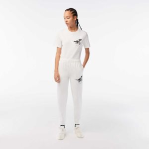 Lacoste Netflix Super Soft tracking ασπρα | BC0895317