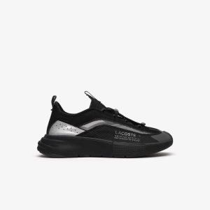 Lacoste Odyssa Lite νάιλον and Mesh μαυρα γκρι | KX6917204