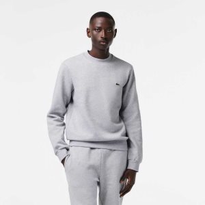 Lacoste Organic Brushed βαμβακερα γκρι | EK8391062