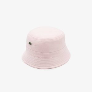 Lacoste Organic βαμβακερα Bucket ανοιχτο ροζ | JN3594716