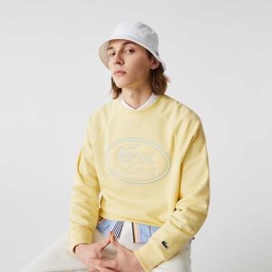 Lacoste Organic βαμβακερα Bucket ασπρα | UE5827901