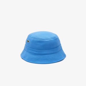 Lacoste Organic βαμβακερα Bucket μπλε | FT4765139