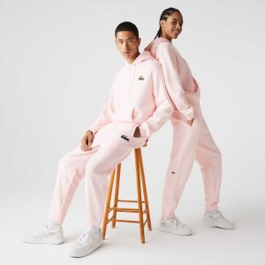 Lacoste Organic βαμβακερα Fleece ανοιχτο ροζ | VC5126897