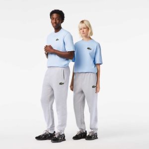 Lacoste Organic βαμβακερα Fleece γκρι | ND9851607