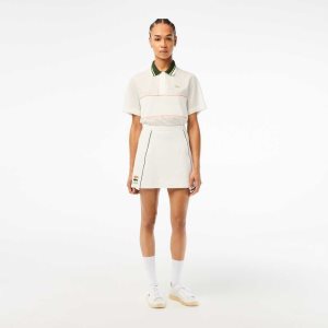 Lacoste Organic βαμβακερα French Made ασπρα | HT3914087