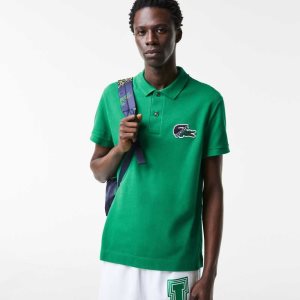 Lacoste Organic βαμβακερα Pique πρασινο | RY4138607