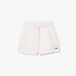 Lacoste Organic βαμβακερα Terry Cloth ασπρα | OX8902157