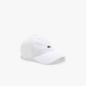Lacoste Organic βαμβακερα Twill ασπρα | LY6235841