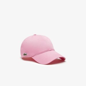 Lacoste Organic βαμβακερα Twill ροζ | GP2456093